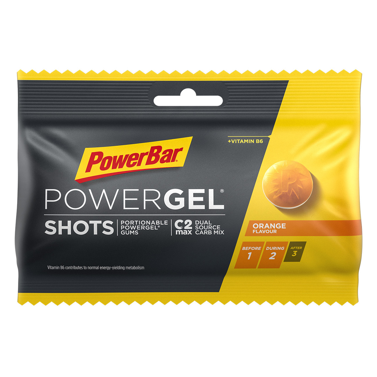 PowerGel Shots Orange Vingummi